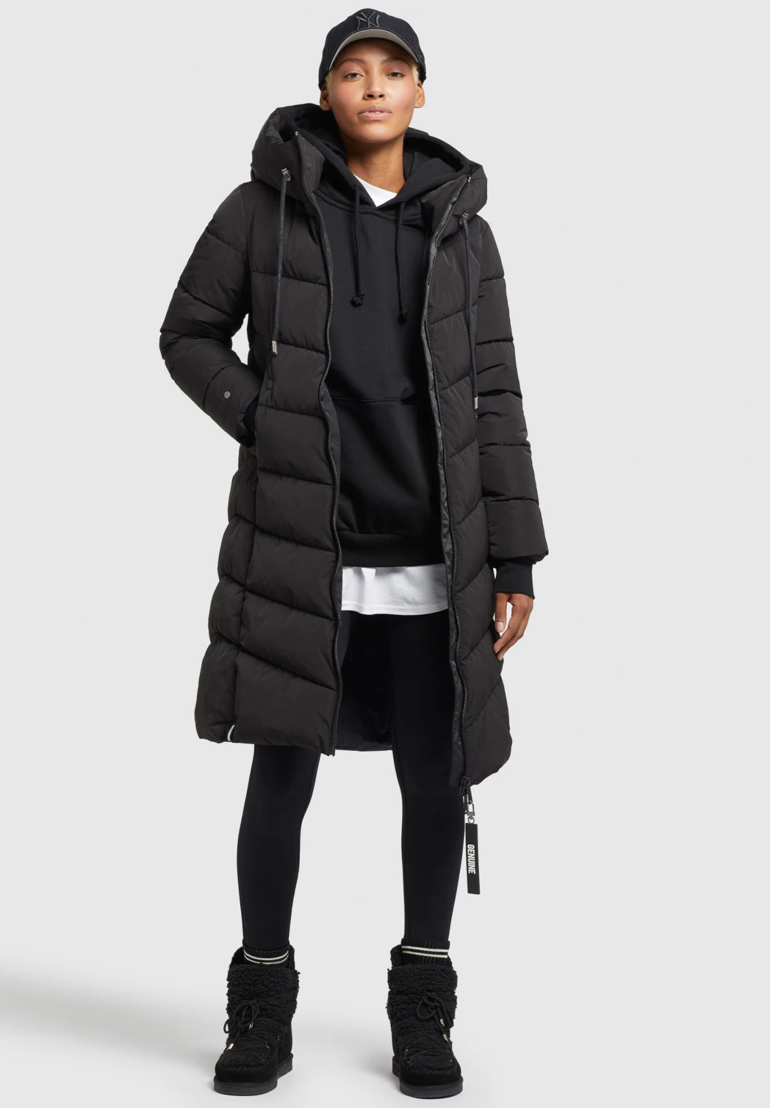 Khujo Klayd - Winterjas - Schwarz 6 Khujo Klayd - Winterjas - Schwarz - Afbeelding 4