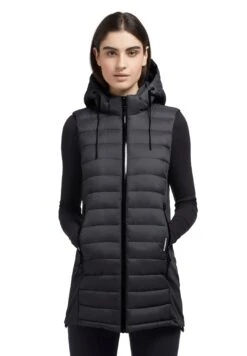 Khujo Weste Becca Matt - Bodywarmer - Schwarz -Khujo Winkel 2b1262f11d8a493e9d5885e244337eed