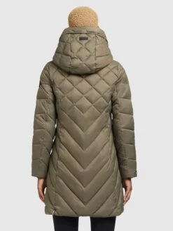 Khujo Tussenmantels Tussenmantel Aneth Dames Kaki -Khujo Winkel 2fe3511dafd1bf5fe198a029693261e7