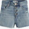 Khujo Denim Shorts Loosefit Jeans Anouk Dames Blauw