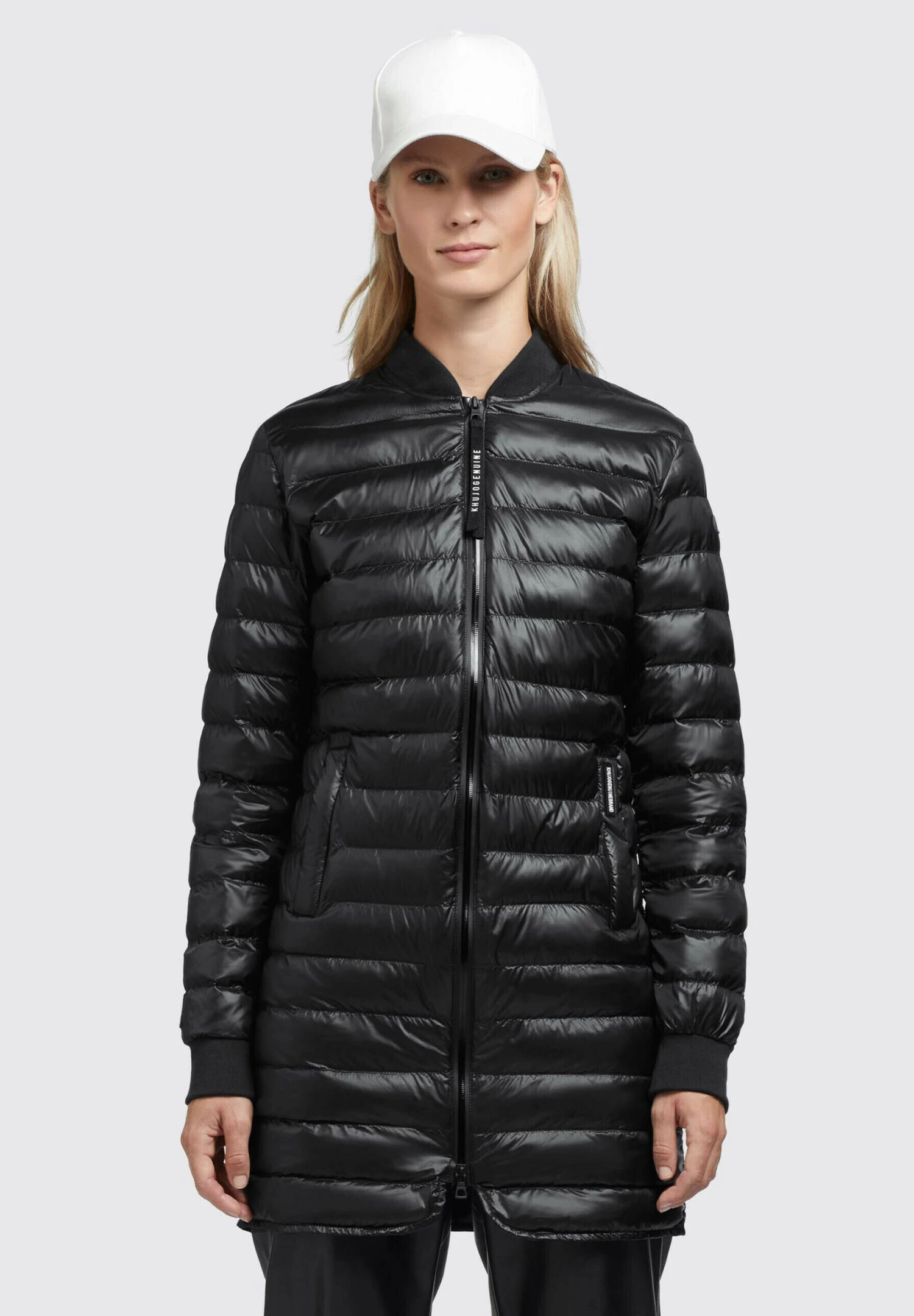 Khujo Greta Shiny - Jas - Schwarz 3 Khujo Greta Shiny - Jas - Schwarz