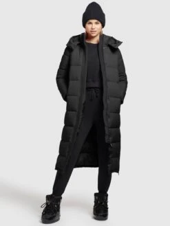 Khujo Wintermantels Wintermantel EMORIA MATT Dames Zwart -Khujo Winkel 31af45779a8c6b374285da9d2bb6223e