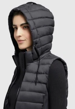Khujo Weste Becca Matt - Bodywarmer - Schwarz -Khujo Winkel 33f49cad9f454d3baee7ef6cb10045e4