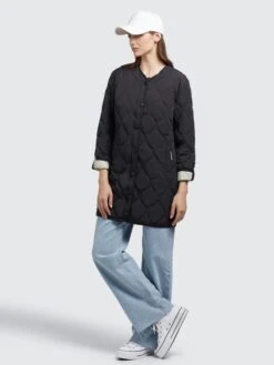 Khujo Tussenmantels Tussenmantel SIRA Dames Zwart -Khujo Winkel 352831d148bd2fcd530adf1252c57dac