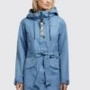 Khujo Lauren - Parka - Blau 1 Khujo Lauren - Parka - Blau -Khujo Winkel 35bd8208cc02416ba019baad31c05a6c