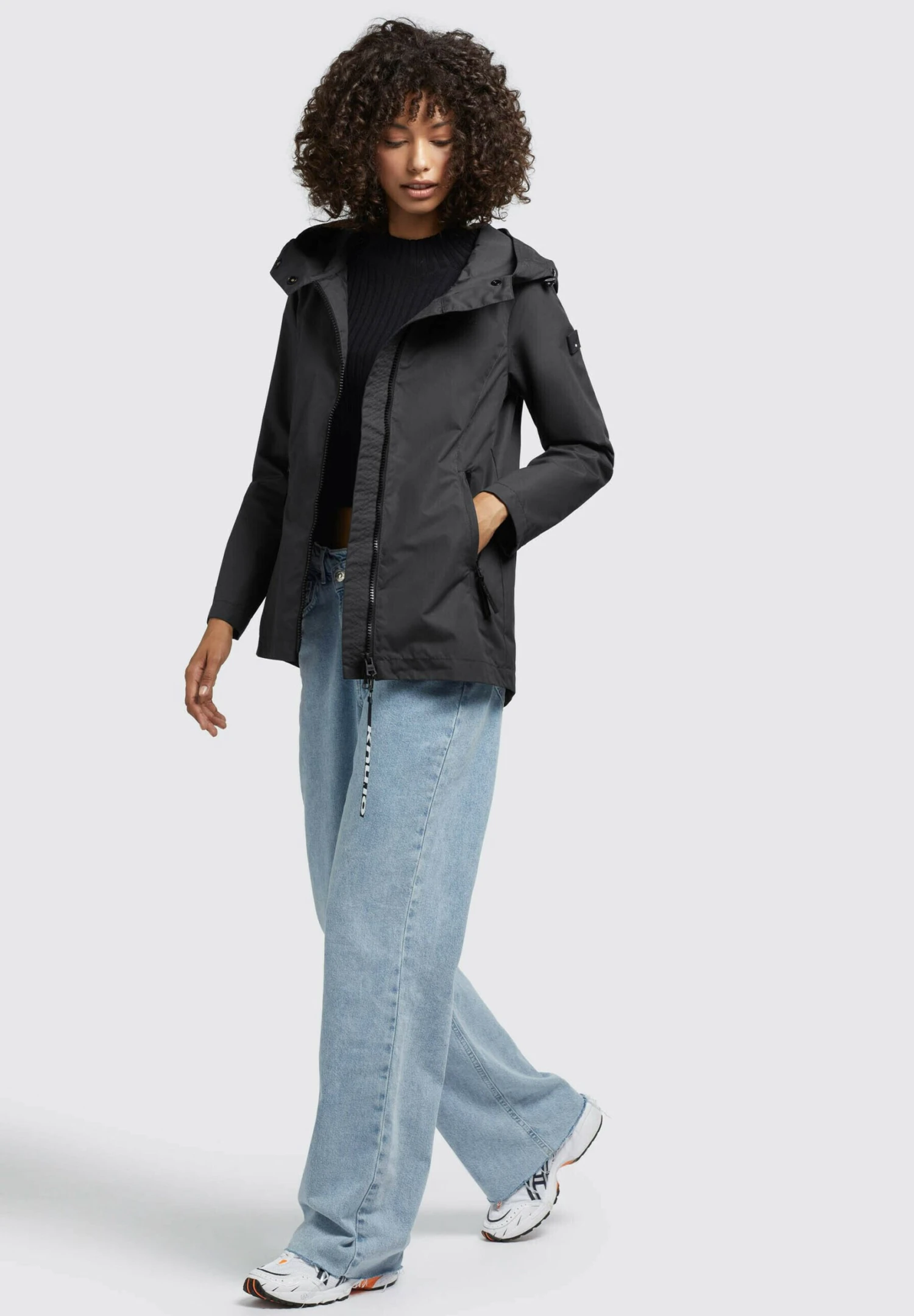 Khujo Junea - Parka - Schwarz 4 Khujo Junea - Parka - Schwarz - Afbeelding 2