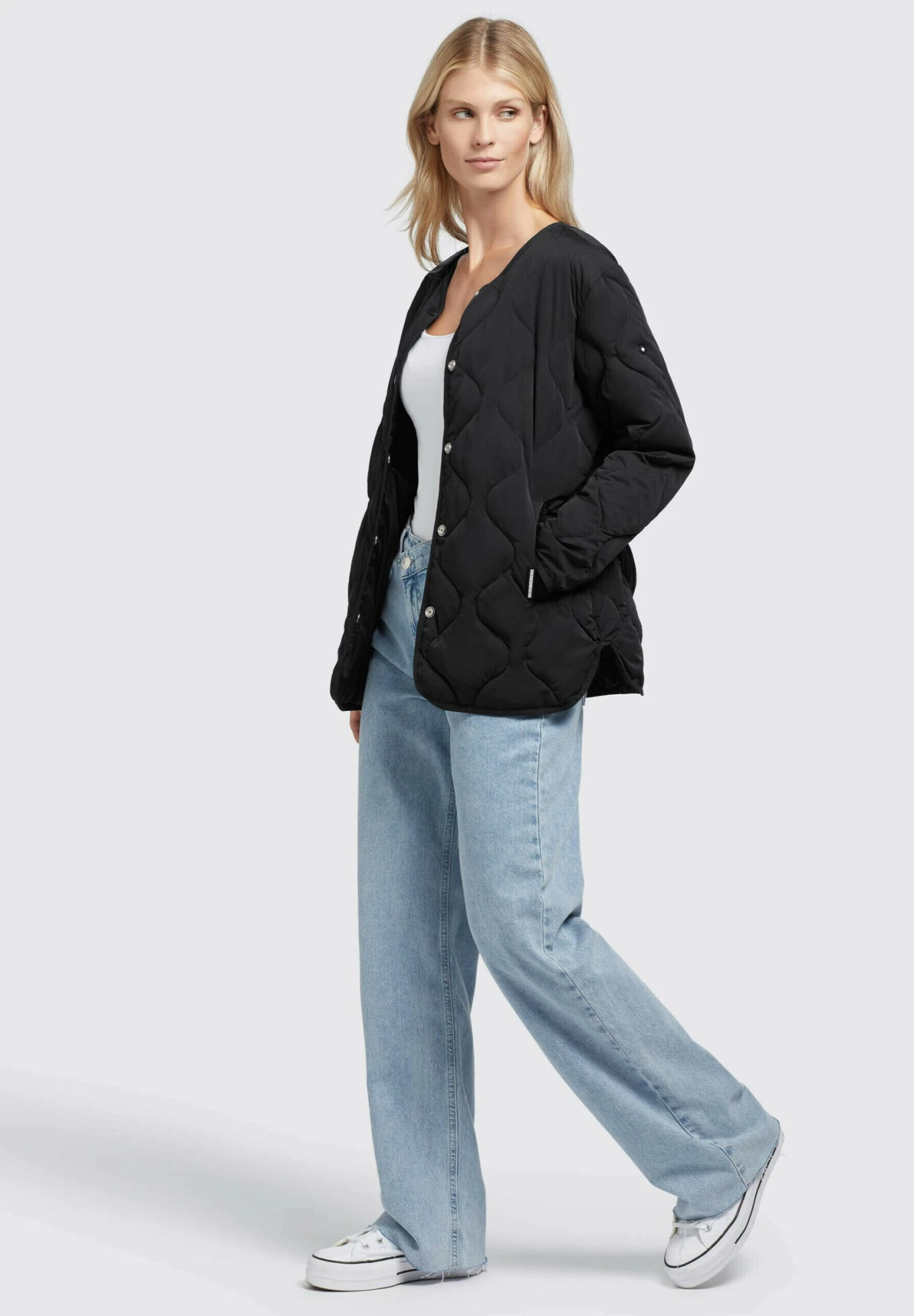 Khujo Yuna - Jas - Schwarz 7 Khujo Yuna - Jas - Schwarz - Afbeelding 5