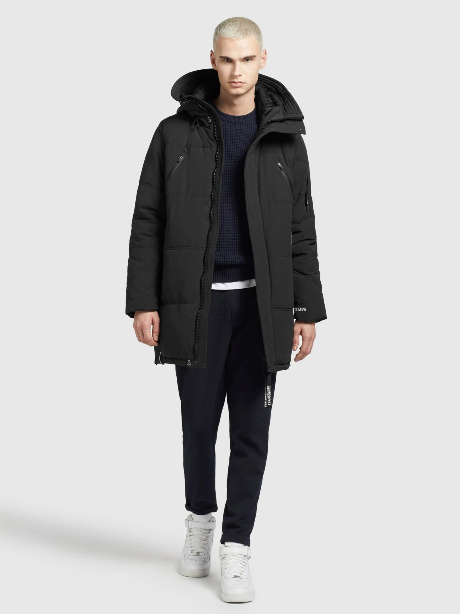 Khujo Winterjassen Winterjas Cloyd Heren Zwart 8 Khujo Winterjassen Winterjas Cloyd Heren Zwart - Afbeelding 6