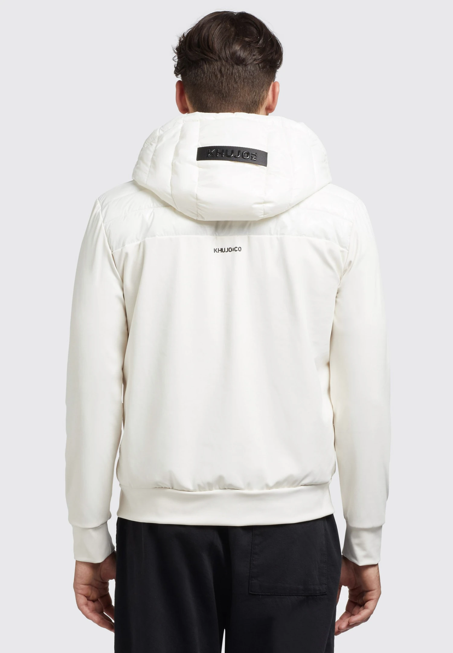 Khujo Bolt Shiny - Jas - Cremeweiß 5 Khujo Bolt Shiny - Jas - Cremeweiß - Afbeelding 3