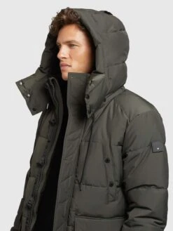 Khujo Winterjassen Winterjas Primero Heren Kaki -Khujo Winkel 399e681ea185bde725c62a0c0b6a7bda
