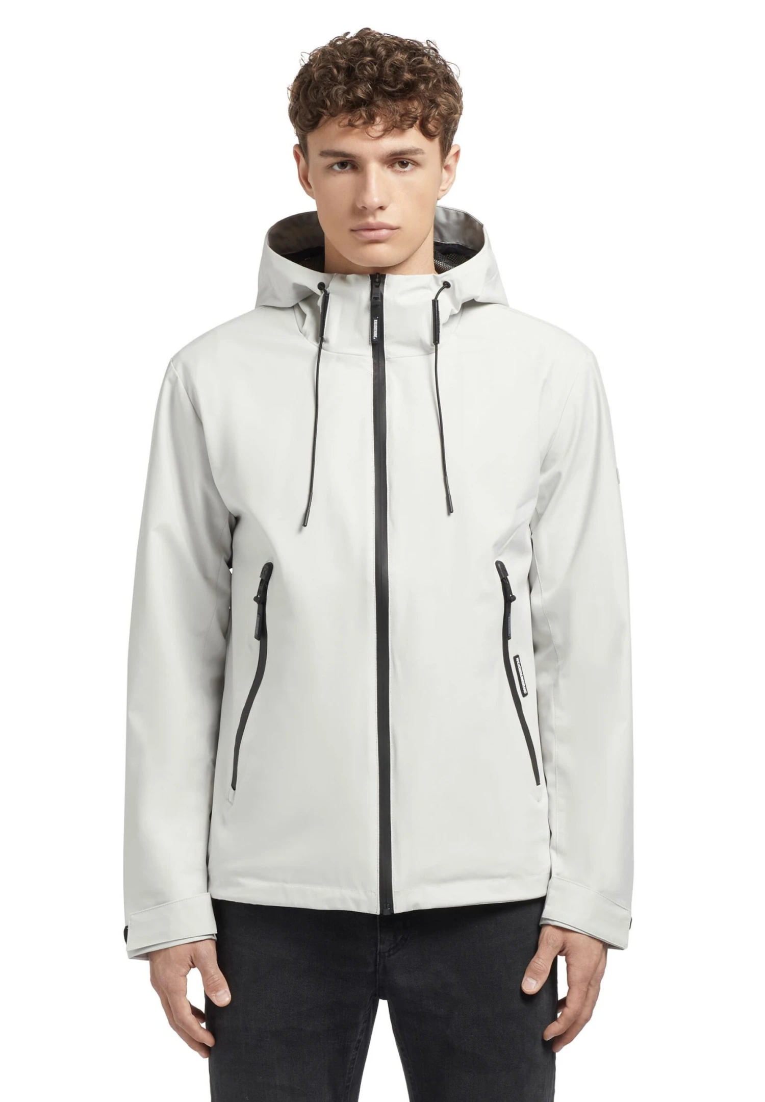 Khujo Neal - Outdoorjas - Hellgrau 10 Khujo Neal - Outdoorjas - Hellgrau - Afbeelding 8