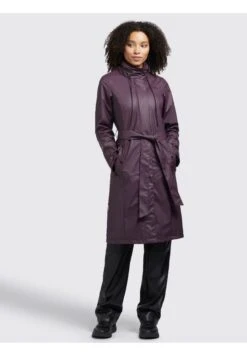Khujo Mantel Glenna2 - Trenchcoat - Lila -Khujo Winkel 3a5f70b84efe4ecb9ef2f347a7f929a9