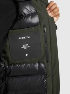 Khujo Wintermantels Wintermantel Charlyn 3 Dames Kaki -Khujo Winkel 3c77c9aba920456d4f19a2f3266467c0