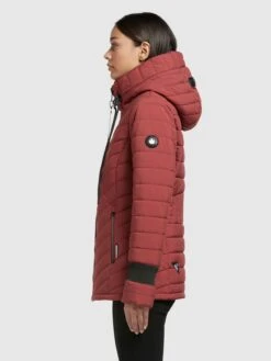 Khujo Winterjassen Winterjas Patt Dames Roestrood -Khujo Winkel 3e88684099670b3b5a80c2583b5da6c6