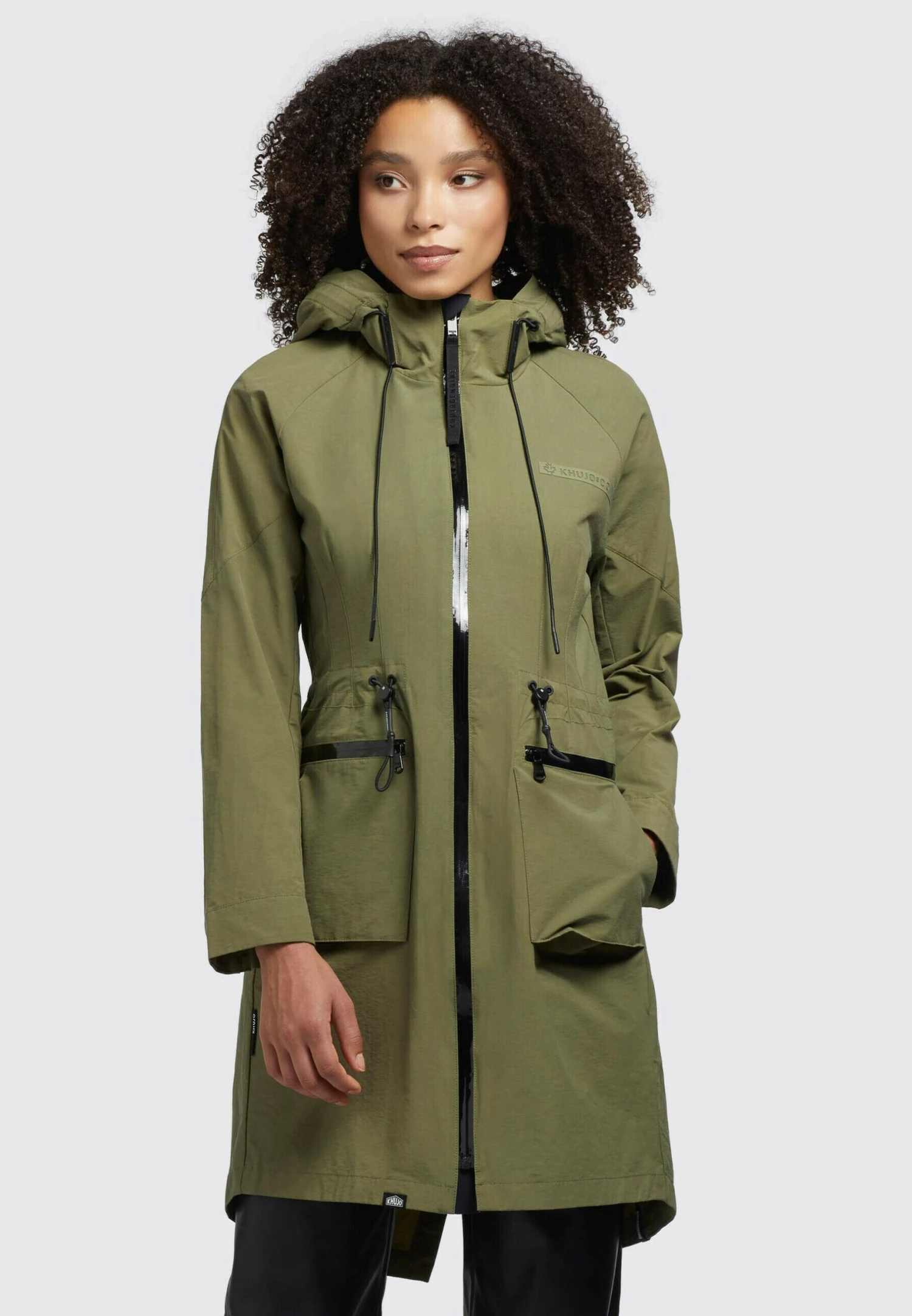 Khujo Levane - Regenjas - Olivgrün 3 Khujo Levane - Regenjas - Olivgrün