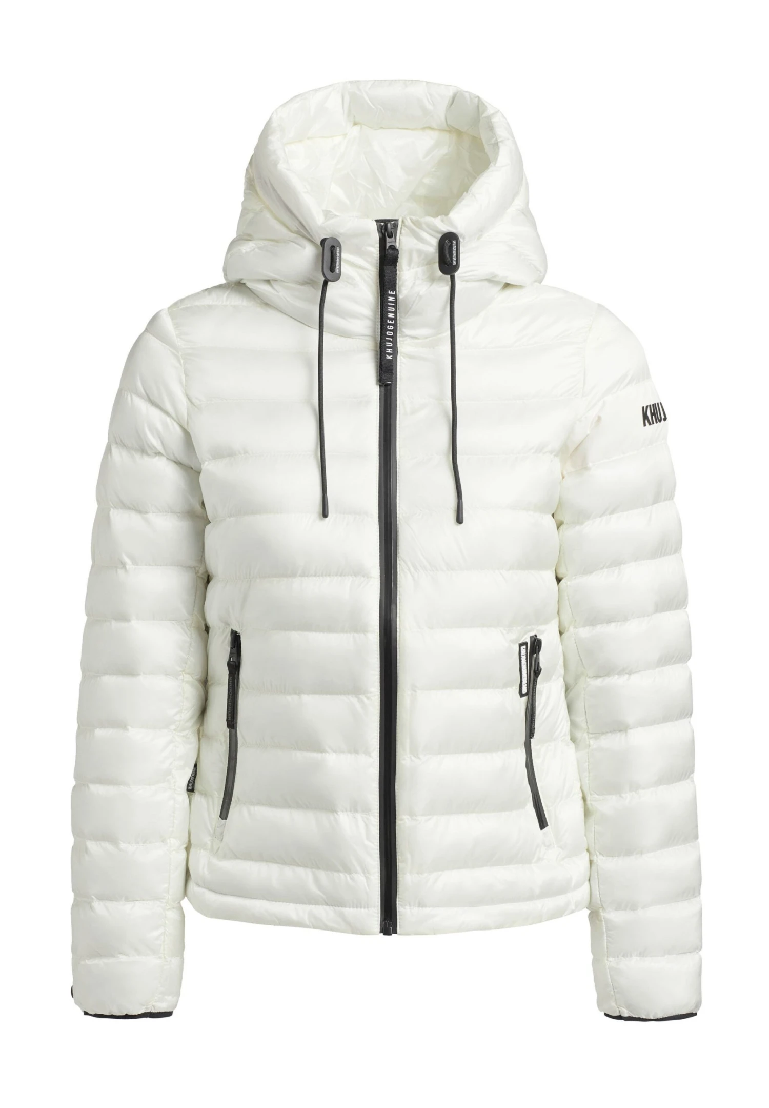 Khujo Lovina4 Shiny - Jas - Cremeweiß 10 Khujo Lovina4 Shiny - Jas - Cremeweiß - Afbeelding 8