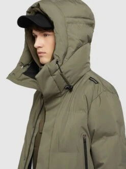 Khujo Wintermantels Winterjas Slow Heren Olijfgroen -Khujo Winkel 41667713b95acbdc6182d382899cc7d6