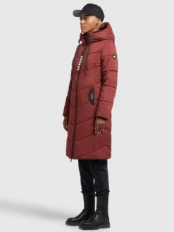 Khujo Tussenmantels Tussenmantel Aribay Dames Roestrood -Khujo Winkel 4275482bdabaa4cfcc16178f7f2181ad