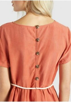 Khujo Asba - Jurk - Terrakotta -Khujo Winkel 4290749156f84e798b9438f8866c73f3