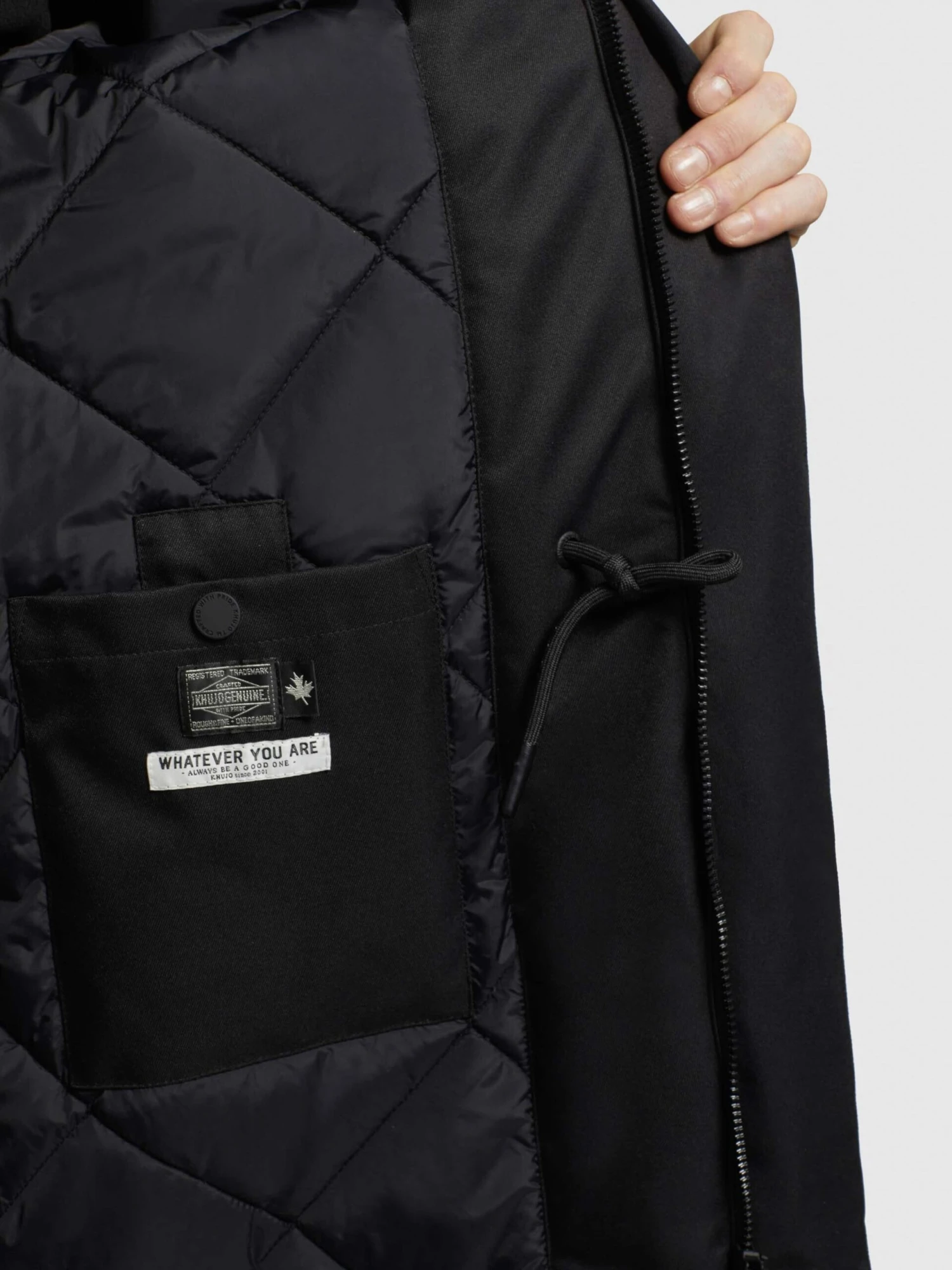 Khujo Wintermantels Winterjas Tuck Heren Zwart 9 Khujo Wintermantels Winterjas Tuck Heren Zwart - Afbeelding 8