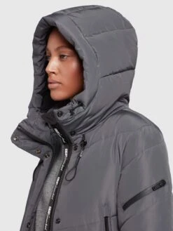 Khujo Tussenmantels Tussenmantel Dames Basaltgrijs -Khujo Winkel 4457cbcd78b313f7d9ee47f9d8458f98