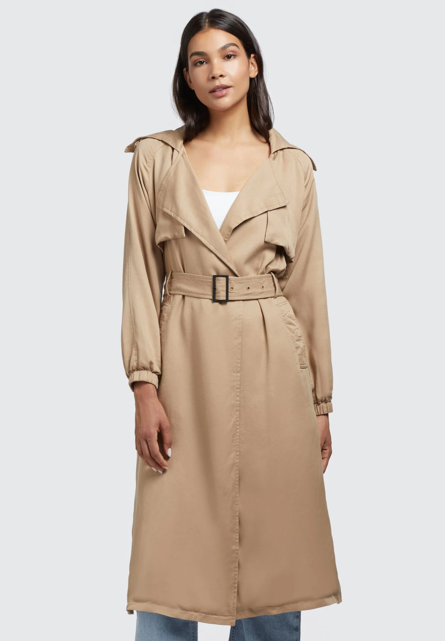 Khujo Garda - Trenchcoat - Beige 3 Khujo Garda - Trenchcoat - Beige