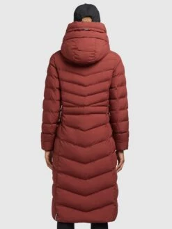 Khujo Wintermantels Wintermantel Ingram Dames Roestrood -Khujo Winkel 46776910fdfa072dd7f72b0c81ed4d56