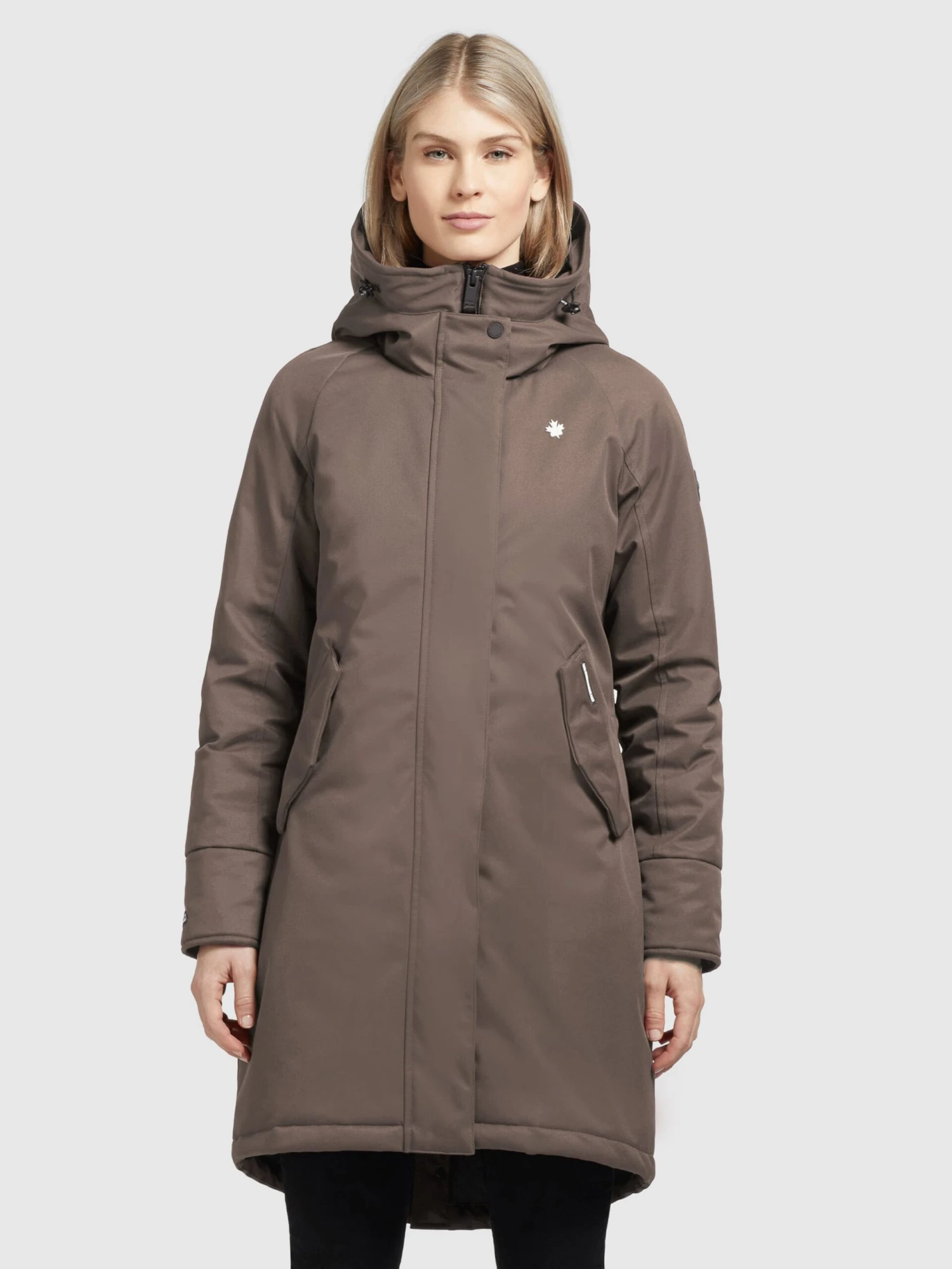 Khujo Parkas Tussenparka LARIA Dames Bruin 4 Khujo Parkas Tussenparka LARIA Dames Bruin - Afbeelding 2