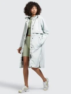 Khujo Tussenmantels Tussenmantel Jomana Dames Pastelblauw -Khujo Winkel 48b76e74fbad9155a1fab286240c5e4f