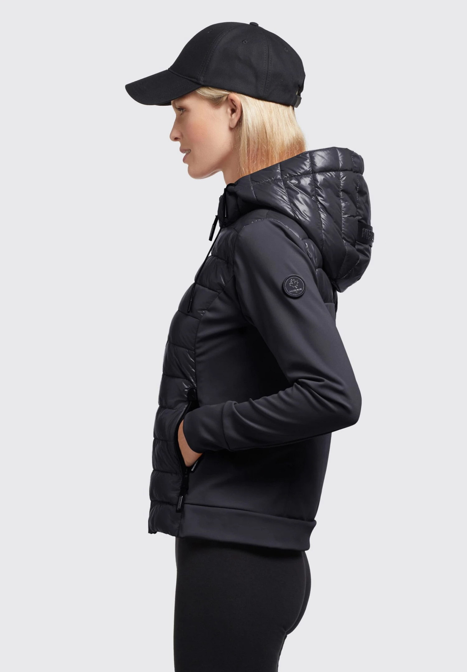 Khujo Ghita Shiny - Jas - Schwarz 6 Khujo Ghita Shiny - Jas - Schwarz - Afbeelding 4