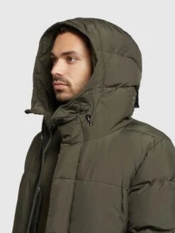 Khujo Wintermantels Winterjas Pato Heren Olijfgroen -Khujo Winkel 49473df164faa11de6ab09148364d20f