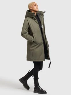 Khujo Tussenmantels Tussenmantel LISAD Dames Kaki -Khujo Winkel 4a0307c7c77e5be0eb39b63e6c318b2d
