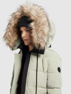 Khujo Wintermantels Wintermantel Cloren Dames Mintgroen -Khujo Winkel 4a4a6a65da5bc2020b1a73eb0c47d305