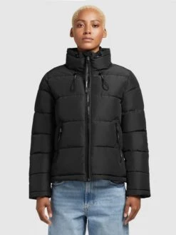 Khujo Winterjassen Winterjas Tuba Dames Zwart -Khujo Winkel 4ad3518e4094b62b1f6daea2a8cf253c