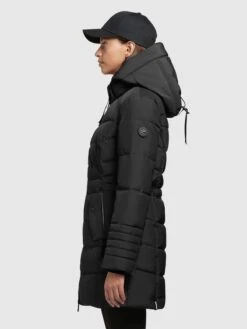 Khujo Korte Mantels Tussenmantel Amaray Dames Zwart -Khujo Winkel 4be6d1507c2d3cf71e9882e474d29864