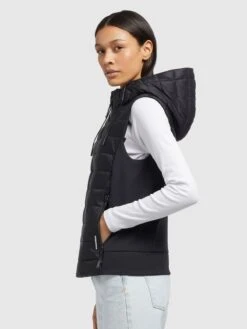Khujo Bodywarmers Bodywarmer Fabia Matt Dames Zwart 14 Khujo Bodywarmers Bodywarmer Fabia Matt Dames Zwart -Khujo Winkel 4d346212b3f4a5d877d9c6b9abf7713d