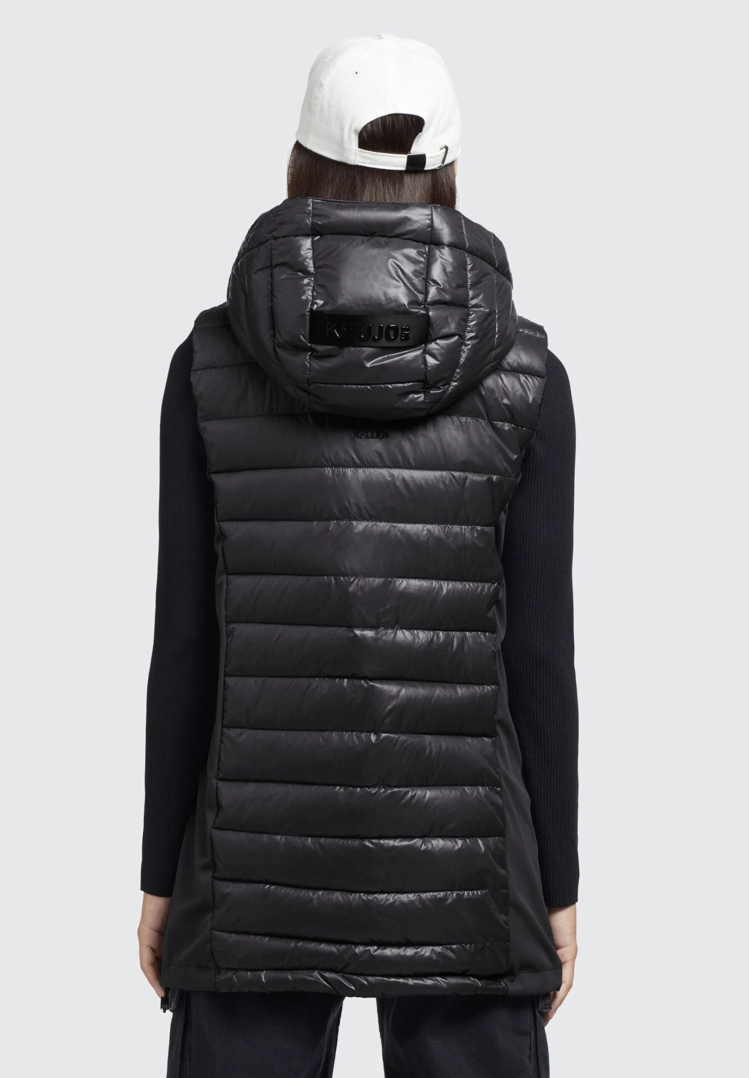 Khujo Becca Shiny - Bodywarmer - Schwarz 5 Khujo Becca Shiny - Bodywarmer - Schwarz - Afbeelding 3