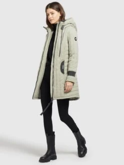 Khujo Tussenmantels Tussenmantel Jerry Dames Mintgroen -Khujo Winkel 4f568d6a8fb16f74956dda975b79a048