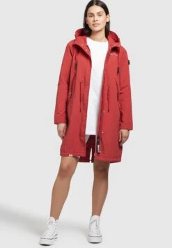 Khujo Adda - Parka - Rot -Khujo Winkel 4f6510cf224f4cb19be19cfab6f12646