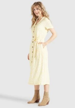 Khujo Goya - Blousejurk - Gelb-Weiß Geblümt 15 Khujo Goya - Blousejurk - Gelb-Weiß Geblümt -Khujo Winkel 518b2fd2f5594856a8982c106e6e3188