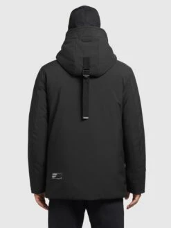 Khujo Winterjassen Winterjas Toto Heren Zwart -Khujo Winkel 5349bd1b28aa82273e0926fe09a3ea52