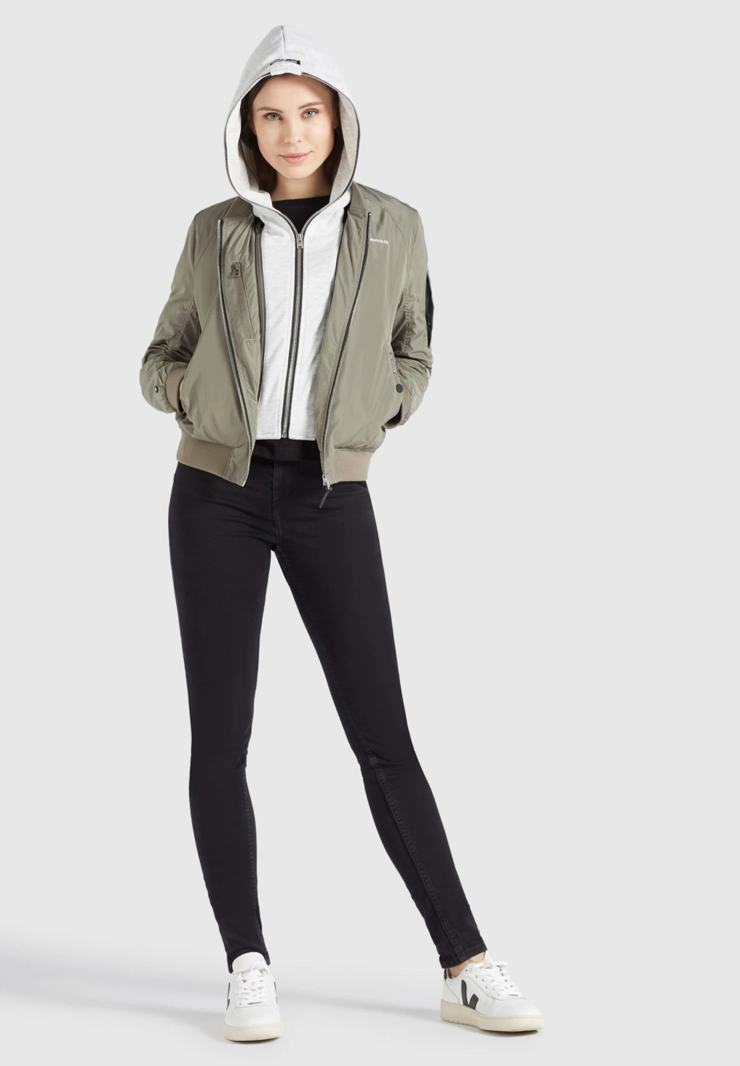 Khujo Winterjassen Winterjas LARIFA Dames Kaki 8 Khujo Winterjassen Winterjas LARIFA Dames Kaki - Afbeelding 6