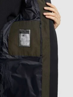 Khujo Korte Mantels Wintermantel Mats Dames Donkergroen -Khujo Winkel 5623ff9d1e590a3ec7deb37462e18b12