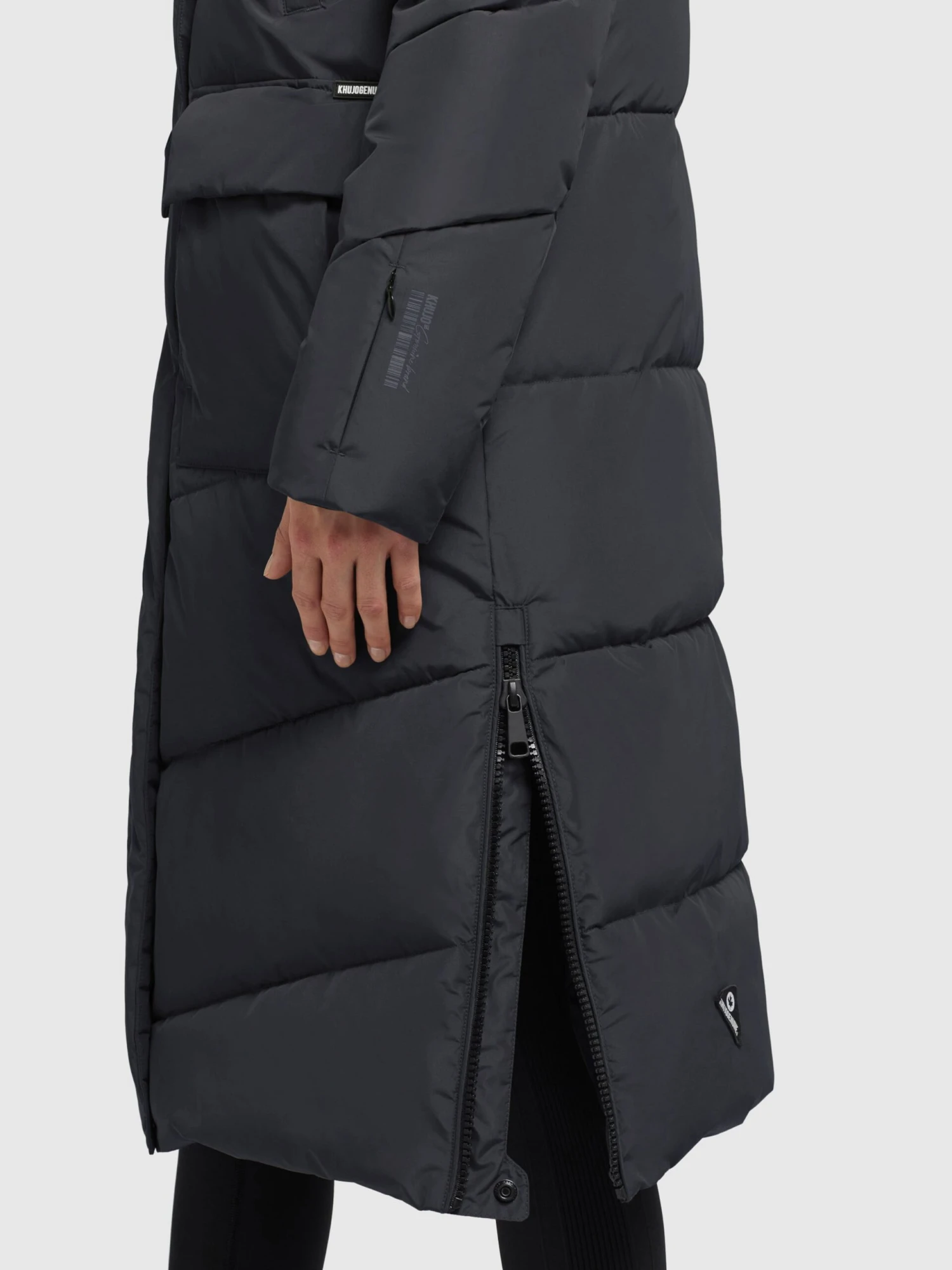 Khujo Wintermantels Wintermantel Elvita Dames Donkerblauw 9 Khujo Wintermantels Wintermantel Elvita Dames Donkerblauw - Afbeelding 7