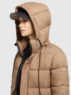 Khujo Wintermantels Wintermantel Julina Dames Lichtbruin 16 Khujo Wintermantels Wintermantel Julina Dames Lichtbruin -Khujo Winkel 58b447d52e7107712098cd6f3432f7b3