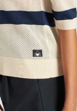 Khujo Chumane - T-Shirt Print - Sand/Dark Blue -Khujo Winkel 5a9a79544aee4ef28995a074cf2b8a50