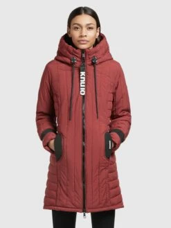 Khujo Winterjassen Winterjas Jerry Dames Roestrood -Khujo Winkel 5b2bf6748fbb590daacfddf834c2ae37