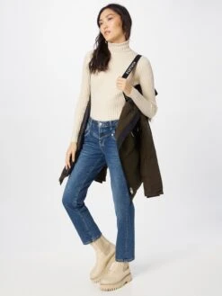 Khujo Wintermantels Wintermantel Cloren Dames Olijfgroen -Khujo Winkel 5b52a8a5f79827bf07b1f8777f970cea