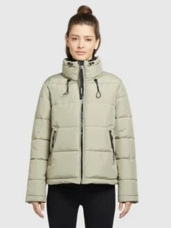 Khujo Winterjassen Winterjas Tuba Dames Lichtgroen -Khujo Winkel 5b9668092ec2c46cc802dd3e8513e024