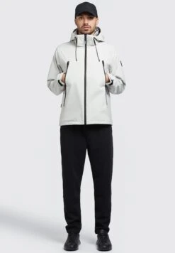 Khujo Adam - Regenjas - Hellgrau -Khujo Winkel 5bdac6b28a8b45baab1bf61cb6e79322